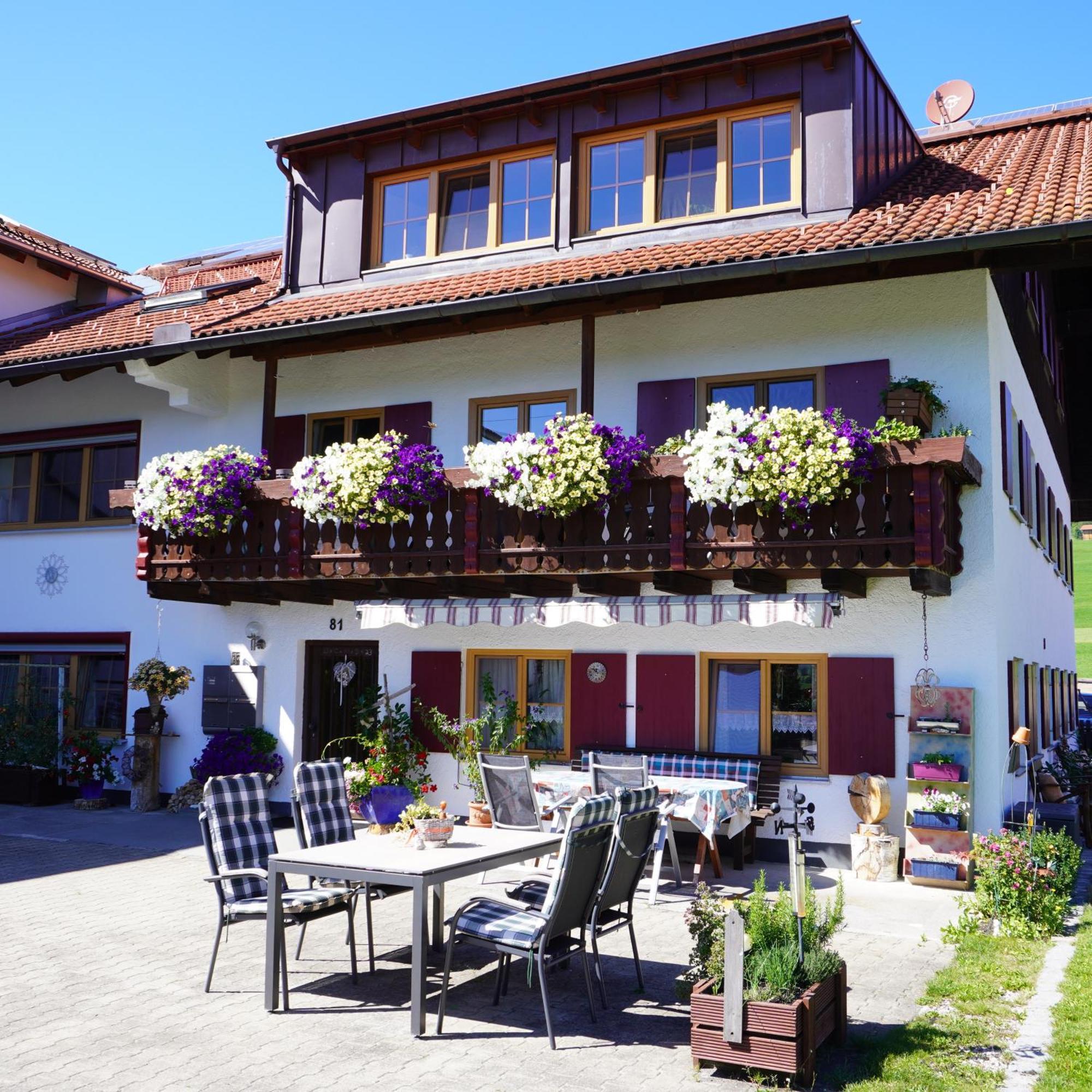 Ferienwohnung Linder Hopferau Exterior foto